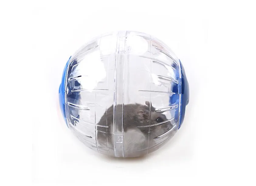 12cm blue Hamster toy supplies mouse ball golden silk bear crystal running ball rolling ball rolling wheel running ball 12cm AZ18801