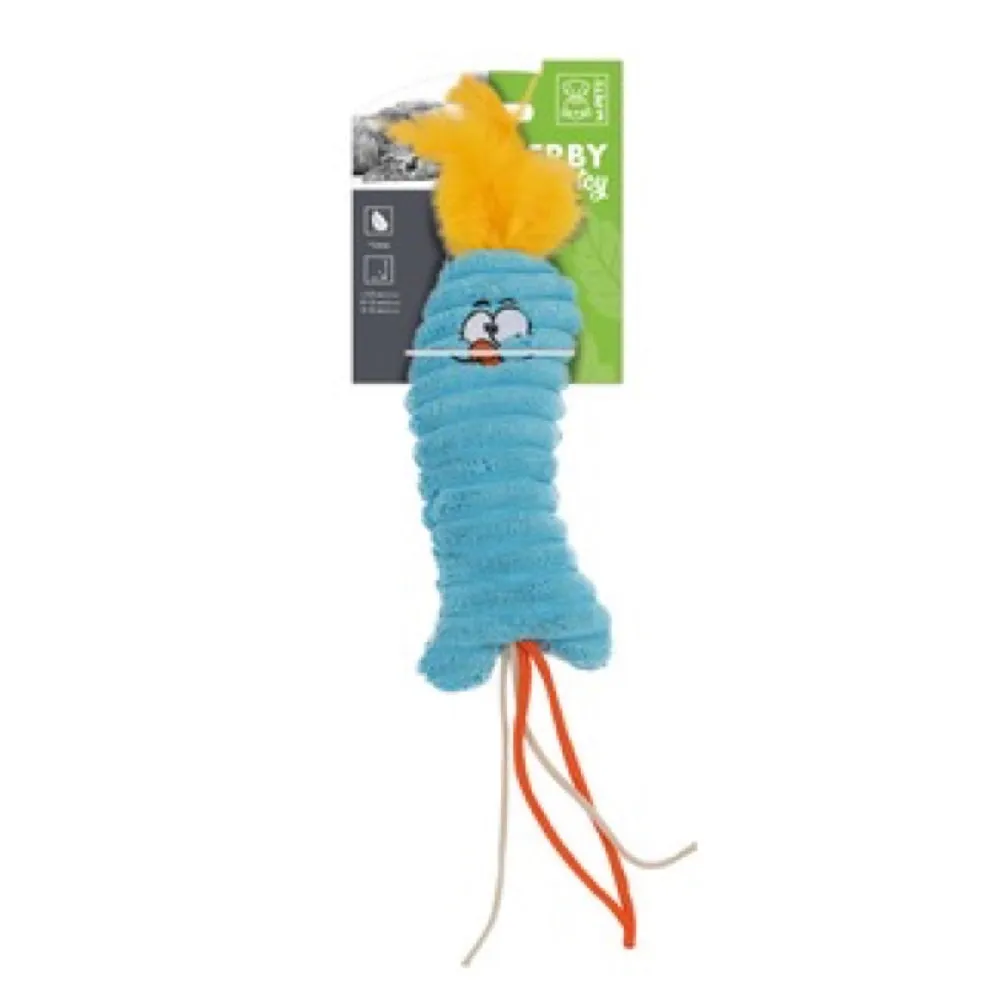 15% OFF: M-Pets Herby Catnip Cat Toy (Light Blue Parrot)