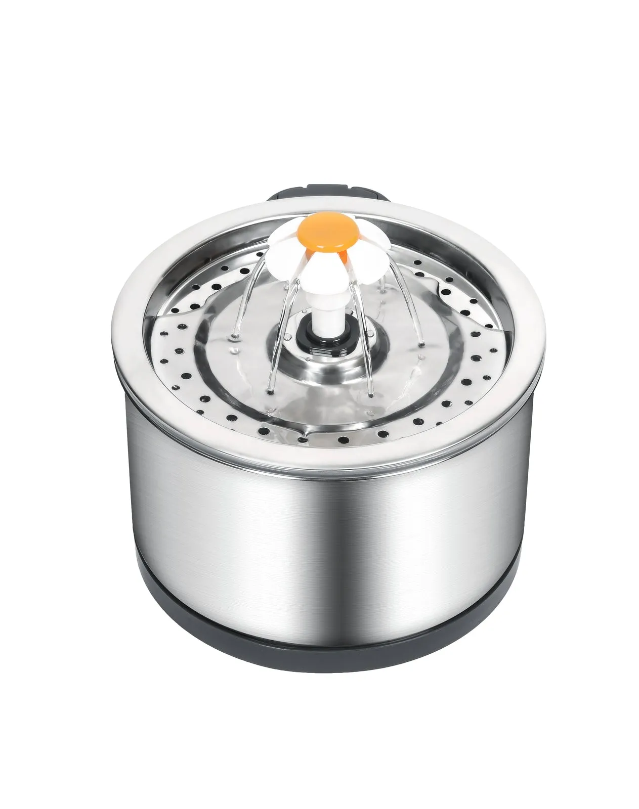 2.5L Automatic Electric Pet Water Fountain, BPA-Free, Stainless Steel - YES4PETS