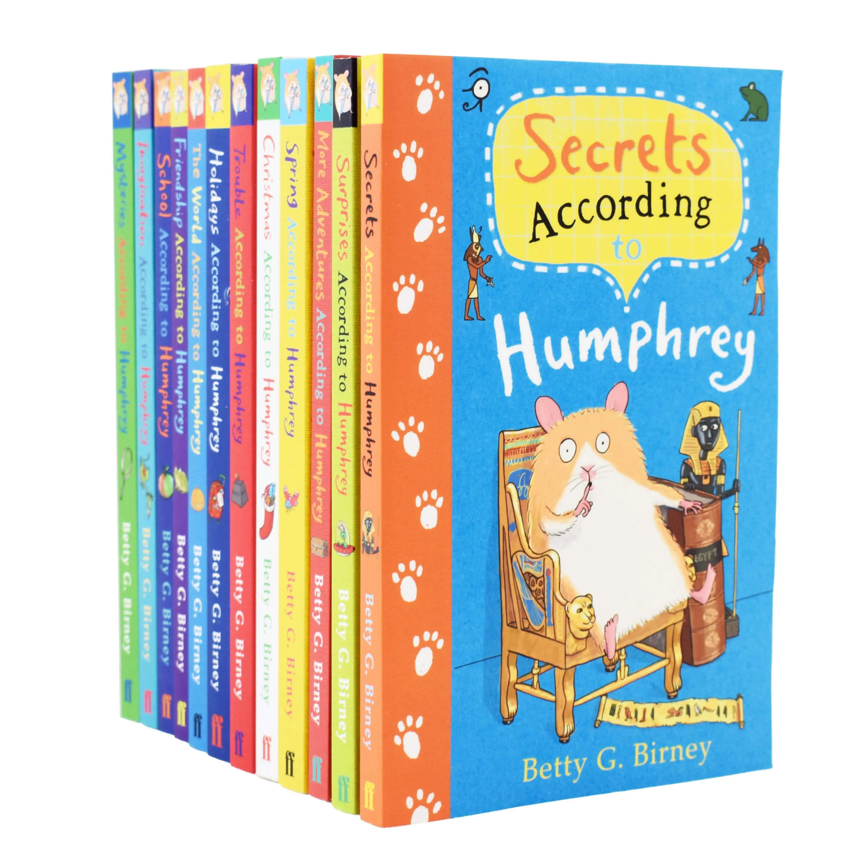 According to Humphrey the Hamster Series by Betty G. Birney 12 Books Collection Set - Ages 7  - Paperback