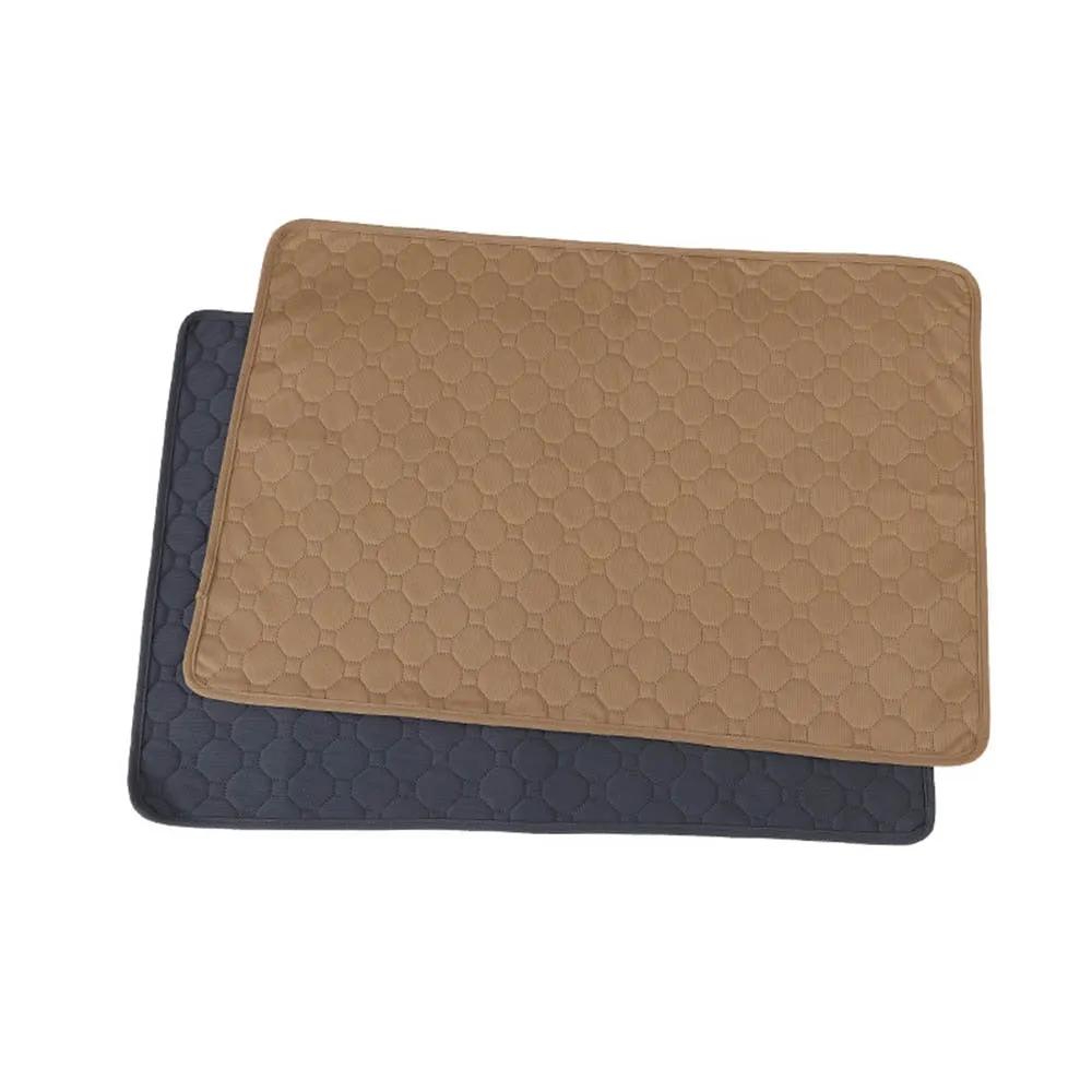 Anti-slip Dog Pee Pad Blanket Reusable Absorbent Diaper Washable Puppy Training Pad Pet Bed Urine Mat  - Different sizes available