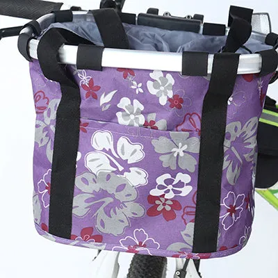 Bike Basket Pouch Folding Bicycle