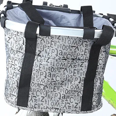 Bike Basket Pouch Folding Bicycle