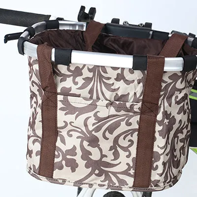 Bike Basket Pouch Folding Bicycle