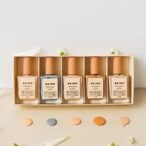 BKIND Collection - Pack of 5 Nail Polishes