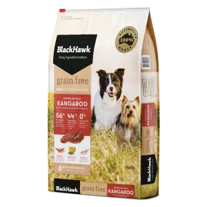 Black Hawk - Grain Free Kangaroo Dog Dry Food (15kg)