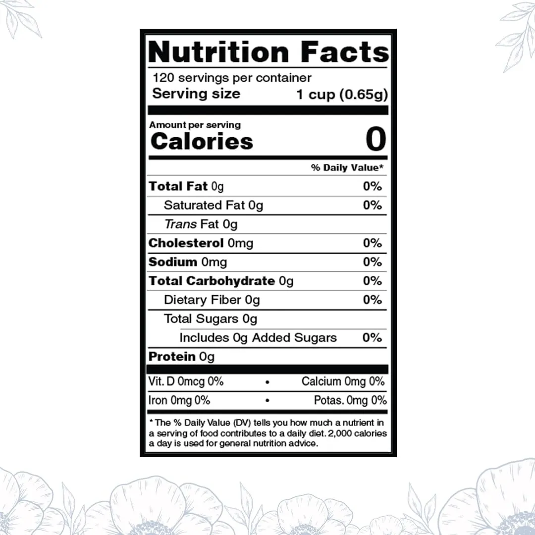BLUE TEA - Butterfly Pea Flower Herbal Tea (1.76 Oz) | DETOX TEA | Iced Teas, Coolers, Cocktails | Caffeine Free - Gluten Free - Non-GMO | Pet Jar Pack