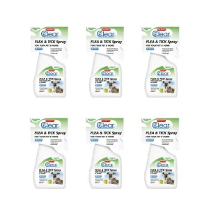 Bob Martin Clear Flea & Tick Spray 300ml x 6