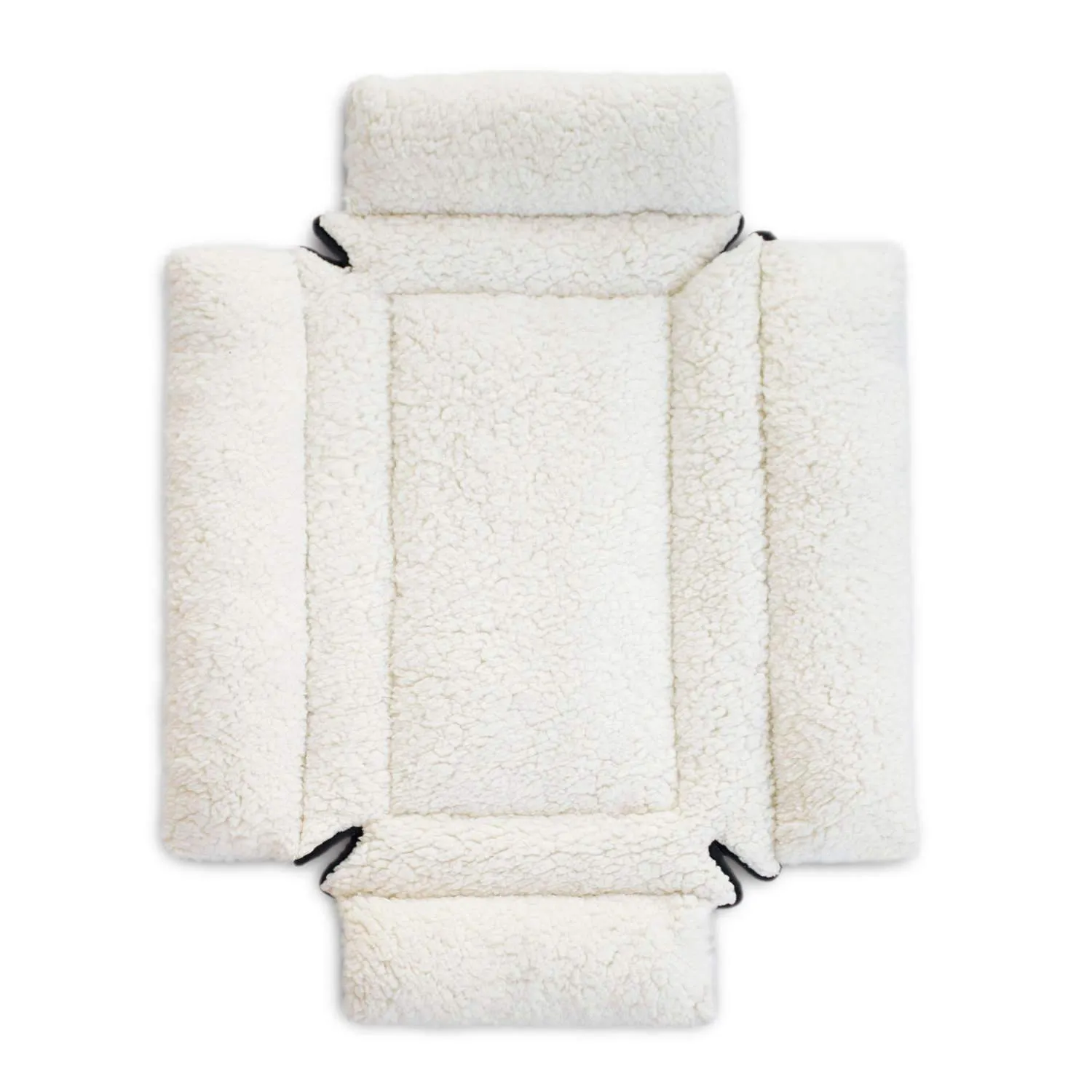 Bolster Dog Crate Pad - K&H Pet Products Deluxe Bolster Dog Crate Pad