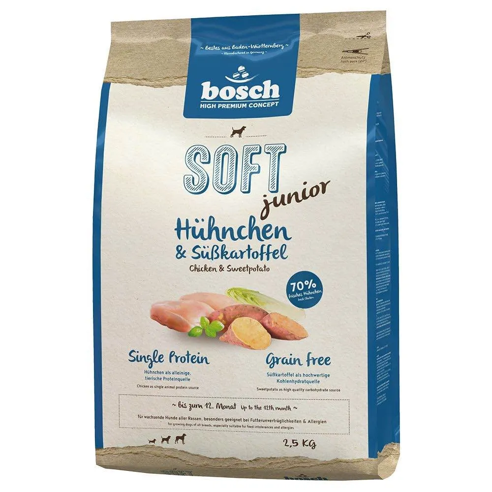 Bosch High Premium Soft  Junior Chicken & Sweet Potato Grain Free Dry Dog Food