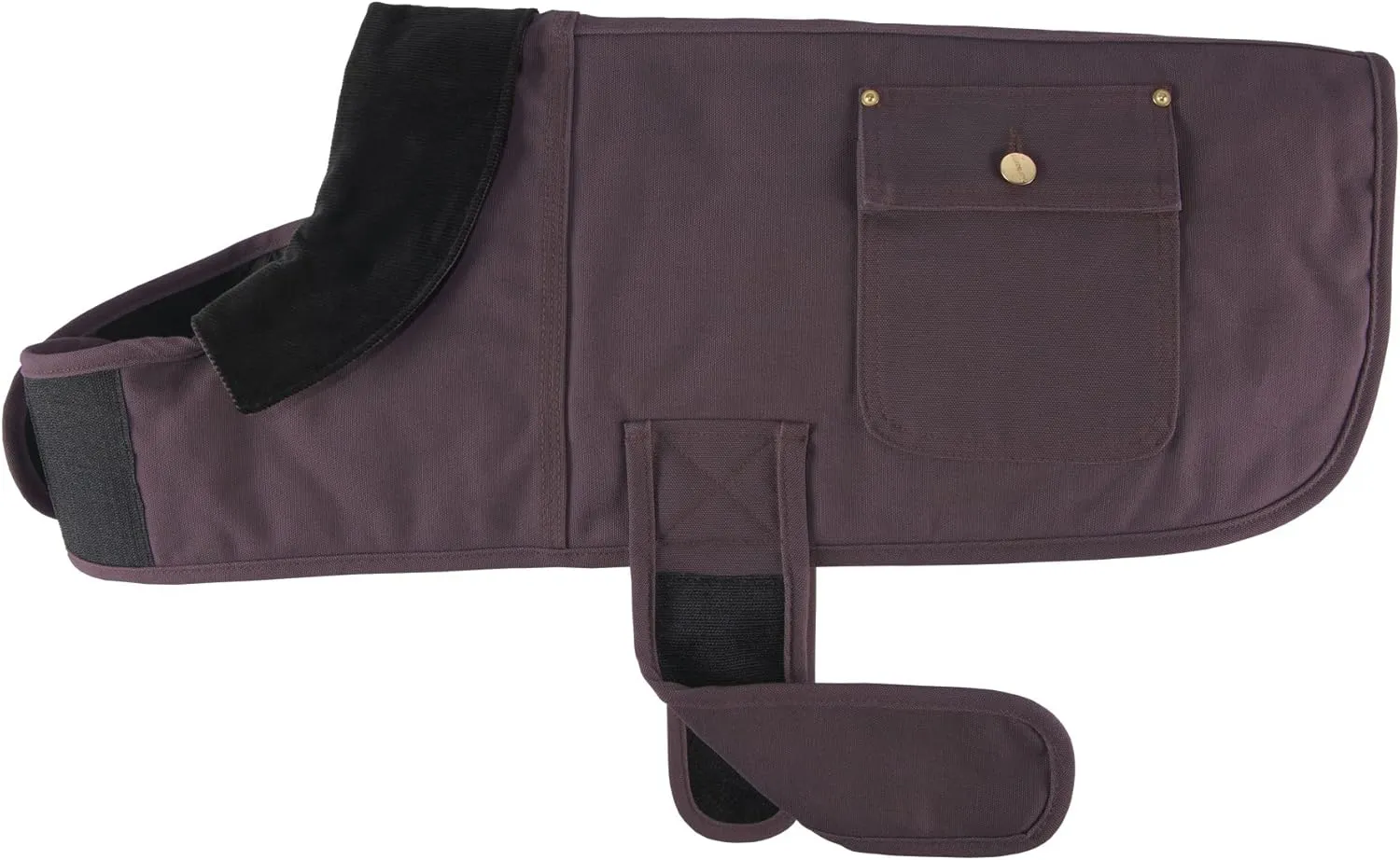 Carhartt Firm Duck Insulated Dog Chore Coat, Deep Wine, Small