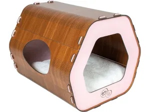 Cat house MDF Rose 36x40x34cm pink