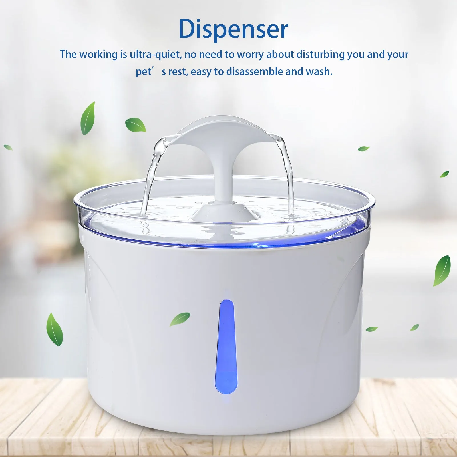 Cats And Dogs Drinking Water Basin Automatic Circulating Water Pet Feeder
