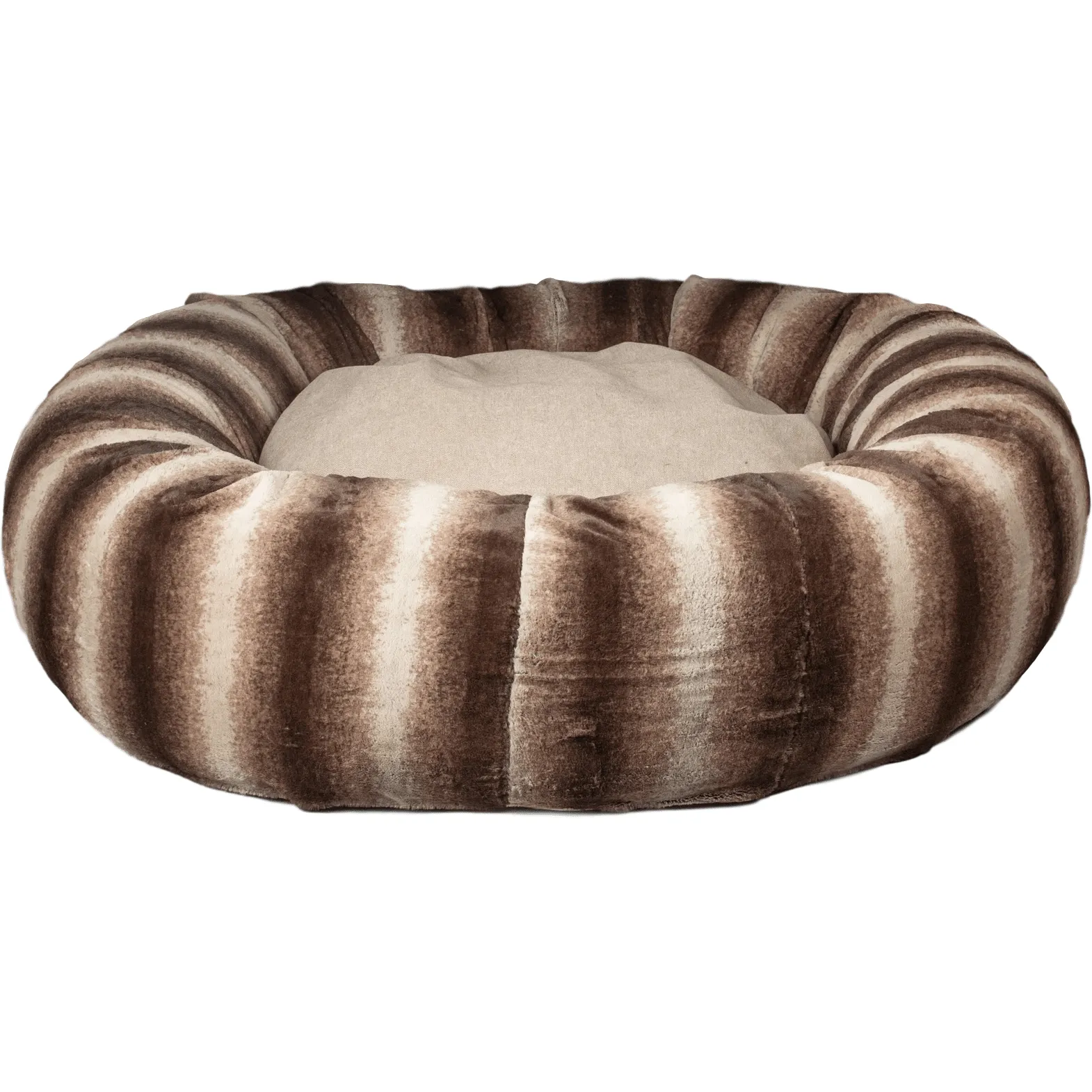 Collared Creatures - Luxury Deluxe Donut Dog Bed - Available in 2 Colours