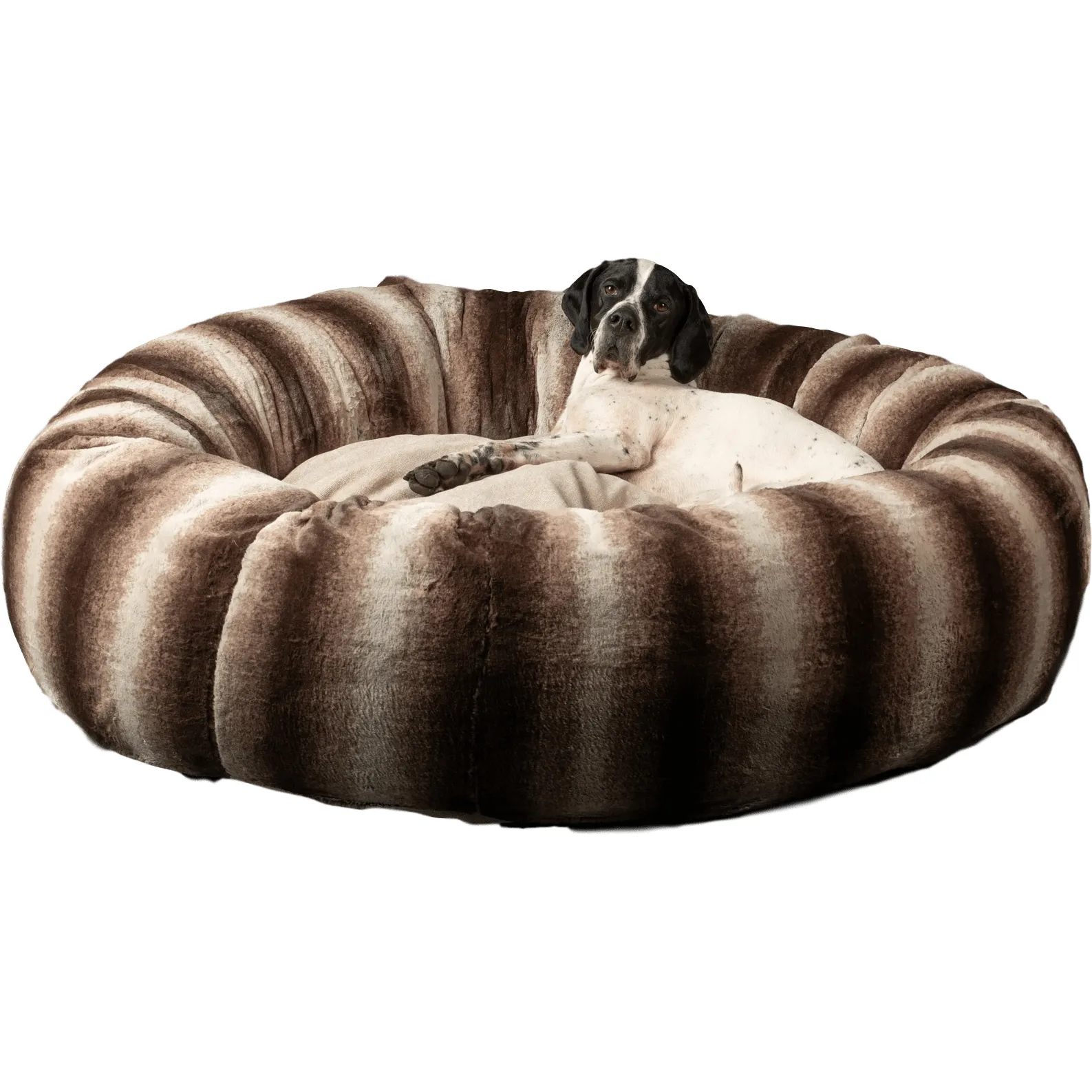 Collared Creatures - Luxury Deluxe Donut Dog Bed - Available in 2 Colours