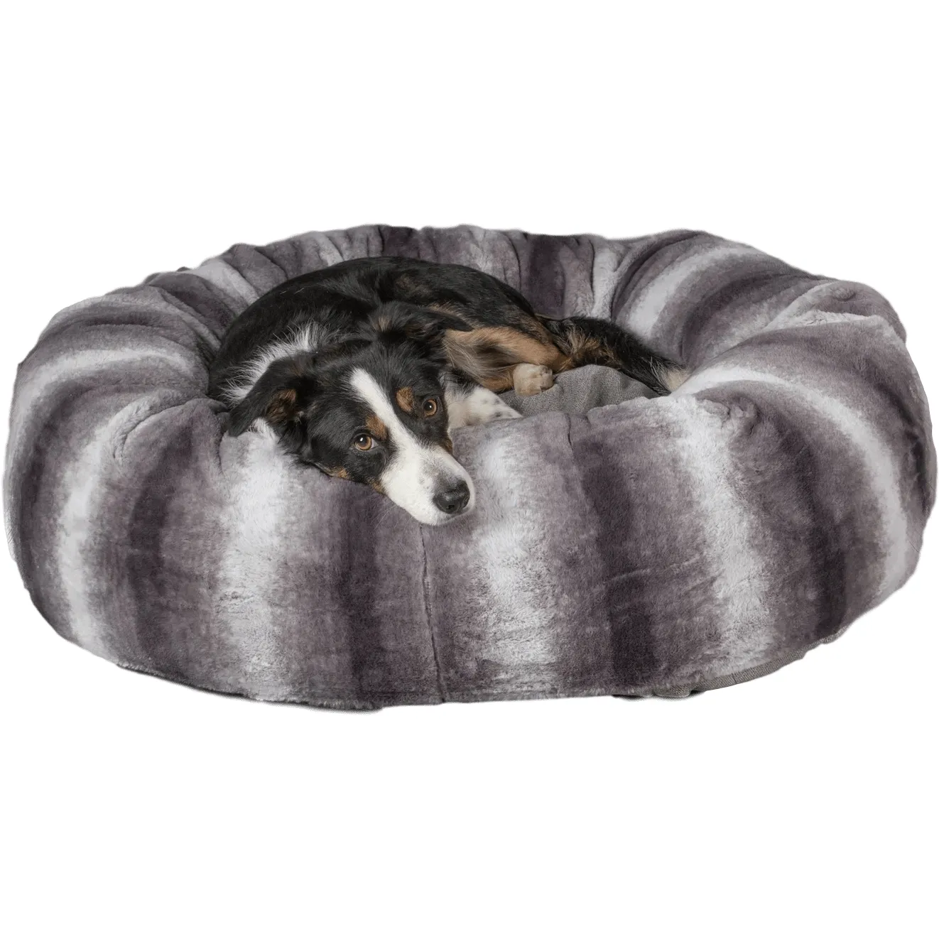 Collared Creatures - Luxury Deluxe Donut Dog Bed - Available in 2 Colours
