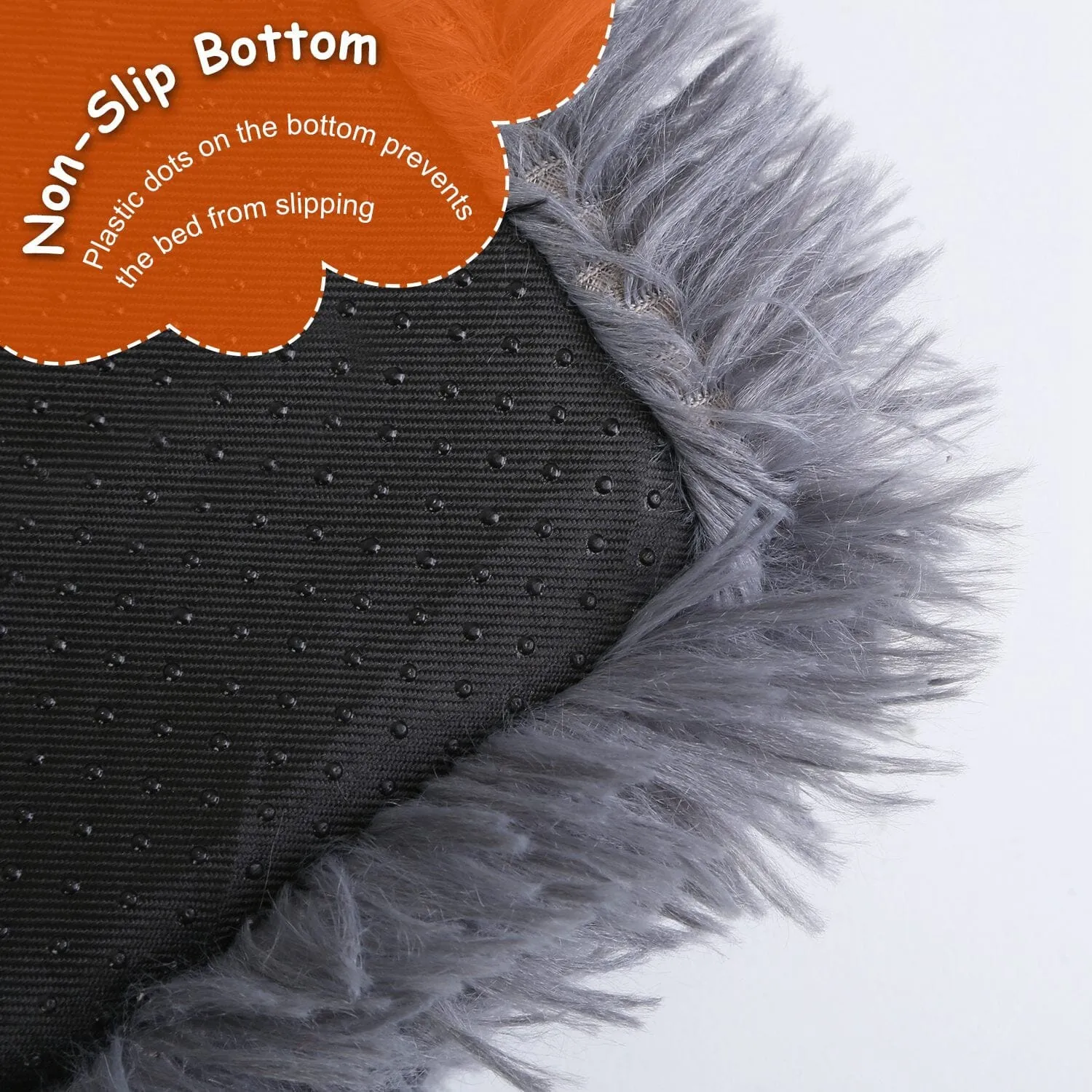 Dog Bed Soft Plush Cushion Cozy Warm Pet Crate Mat Dog Carpet