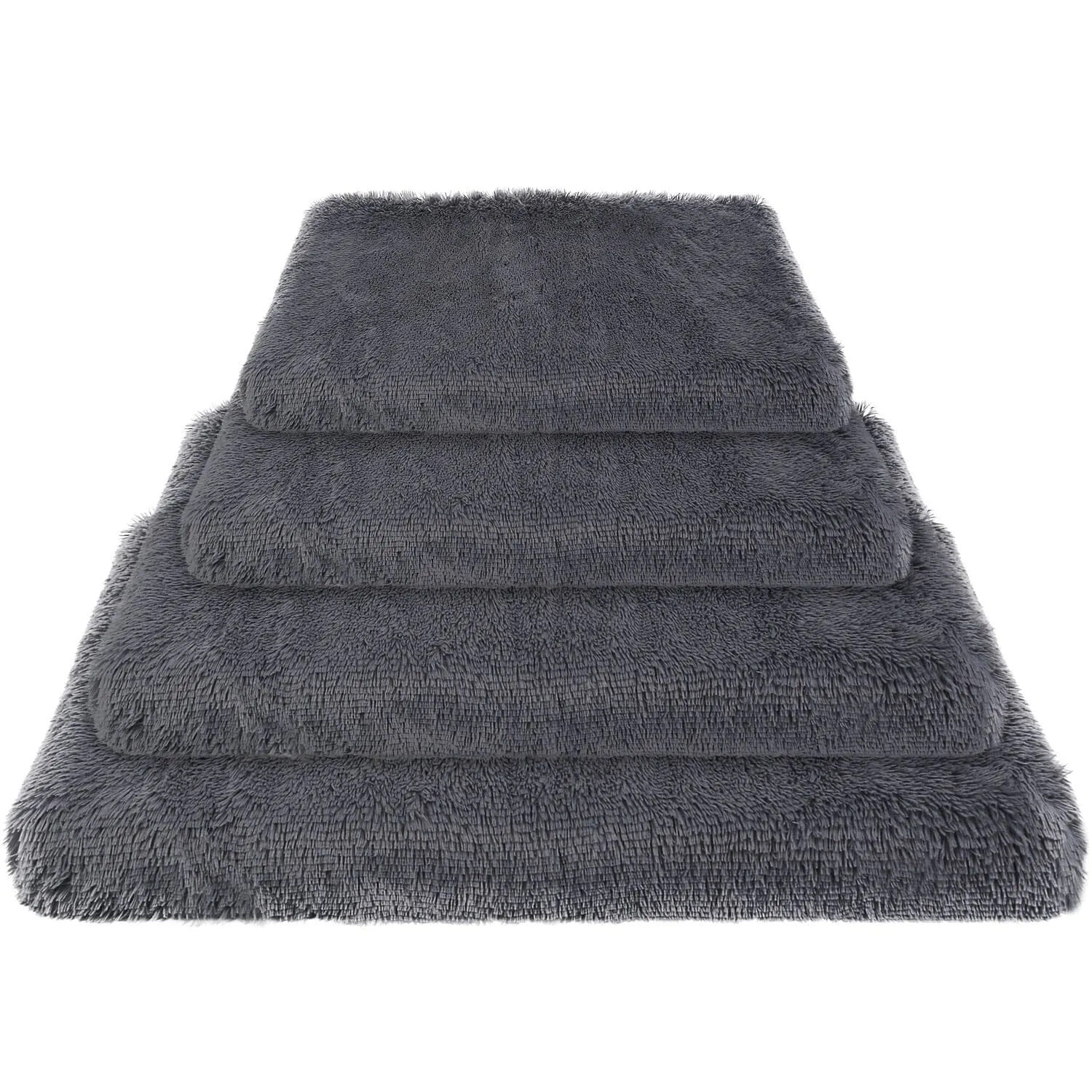 Dog Bed Soft Plush Cushion Cozy Warm Pet Crate Mat Dog Carpet
