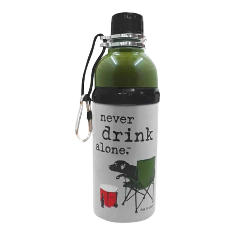 Dog is Good Dog Water Bottle, Never Drink Alone