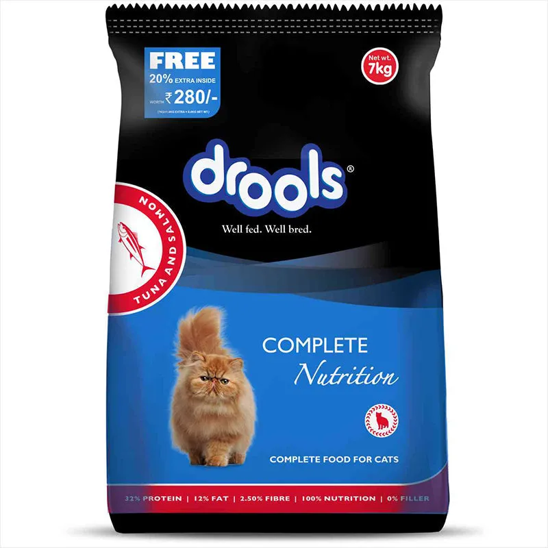 Drools Tuna and Salmon Dry Cat Food