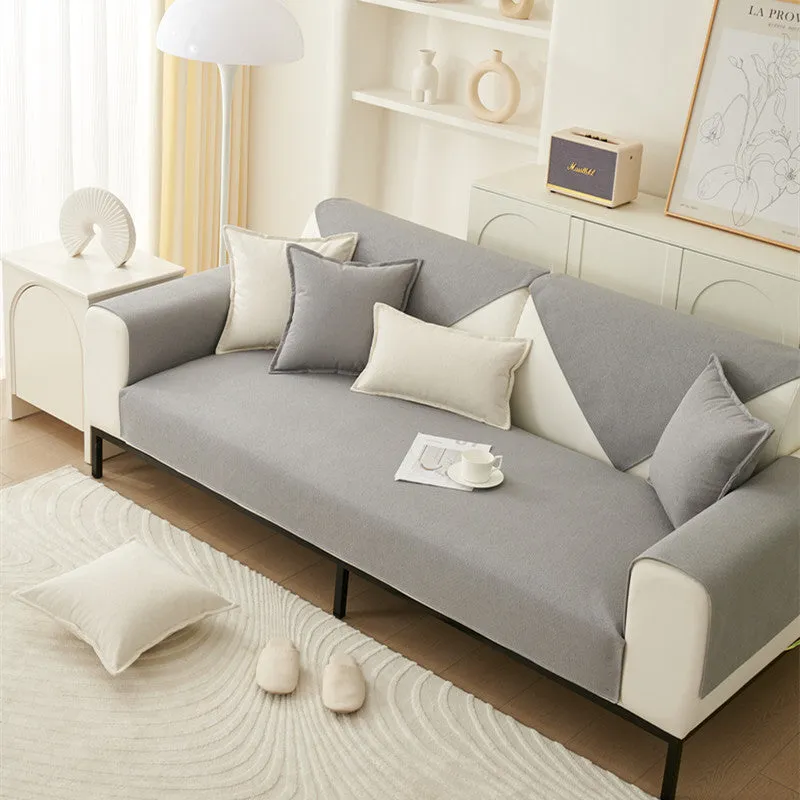 Elisabeth Velvet Waterproof Couch Sofa Cover
