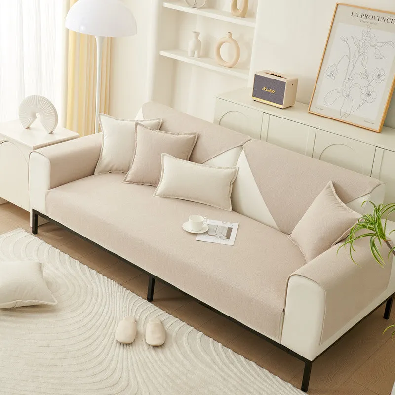 Elisabeth Velvet Waterproof Couch Sofa Cover