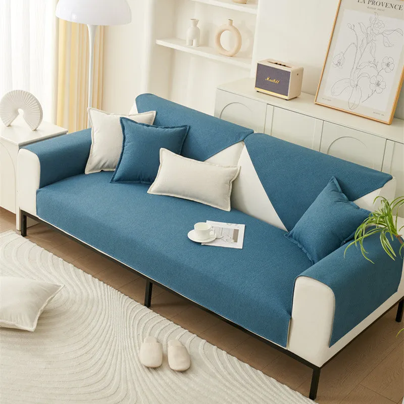 Elisabeth Velvet Waterproof Couch Sofa Cover
