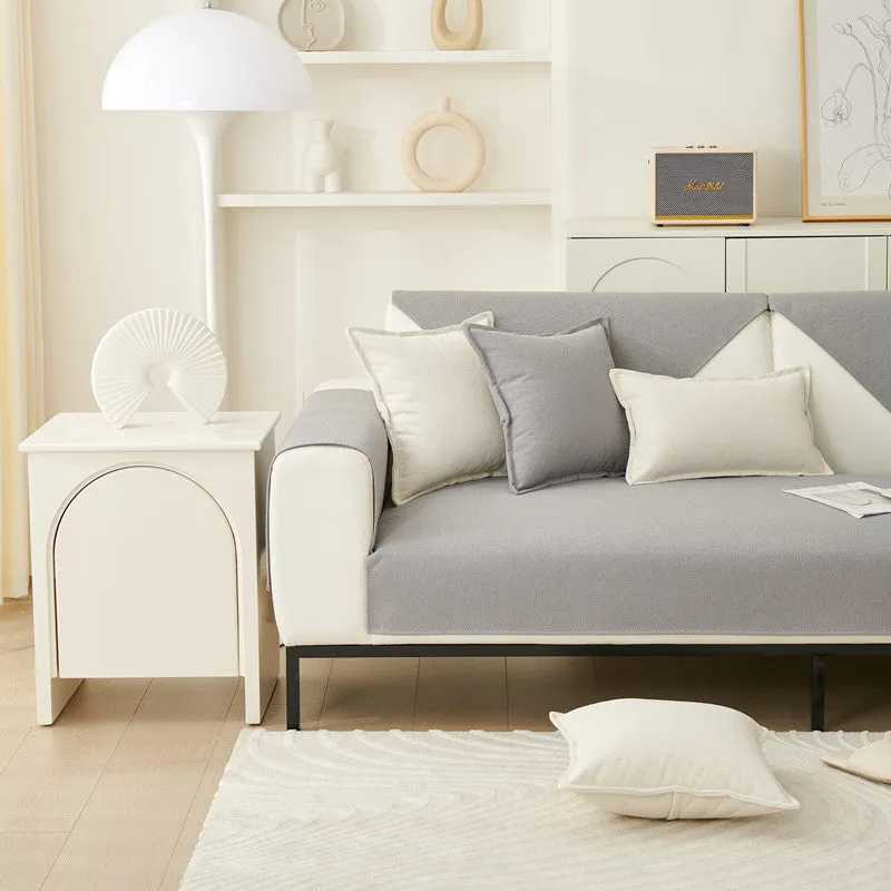 Elisabeth Velvet Waterproof Couch Sofa Cover