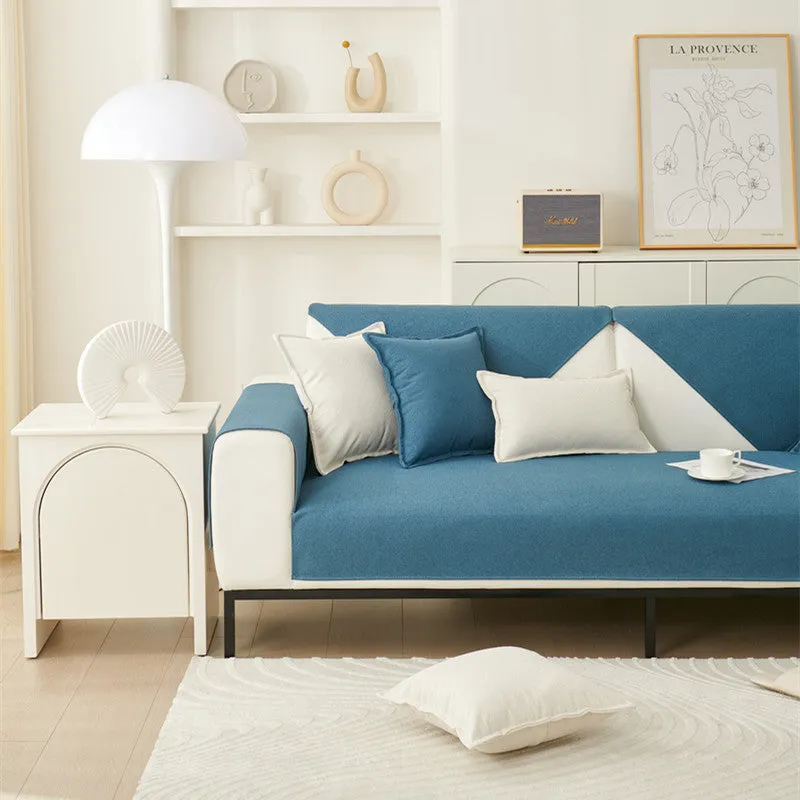 Elisabeth Velvet Waterproof Couch Sofa Cover