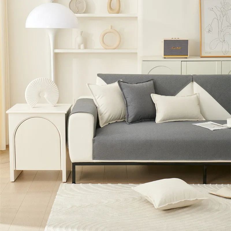 Elisabeth Velvet Waterproof Couch Sofa Cover