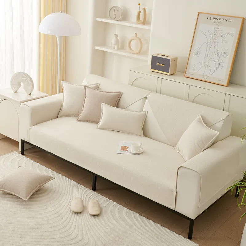 Elisabeth Velvet Waterproof Couch Sofa Cover