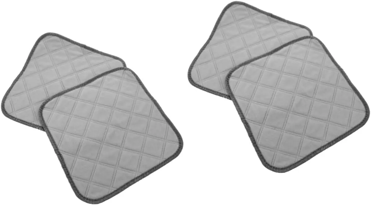 FRCOLOR 2sets Washable Pet Pee Pads for Guinea Pigs Hamsters Ferrets Small Cage Liners 2pcs*2