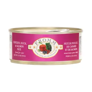 Fromm 4 Star Chicken Duck & Salmon Pate Canned Cat Food