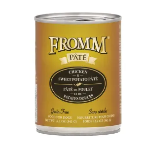 Fromm GF Pate' Chicken & Sweet Potato Pate' Dog Wet Food