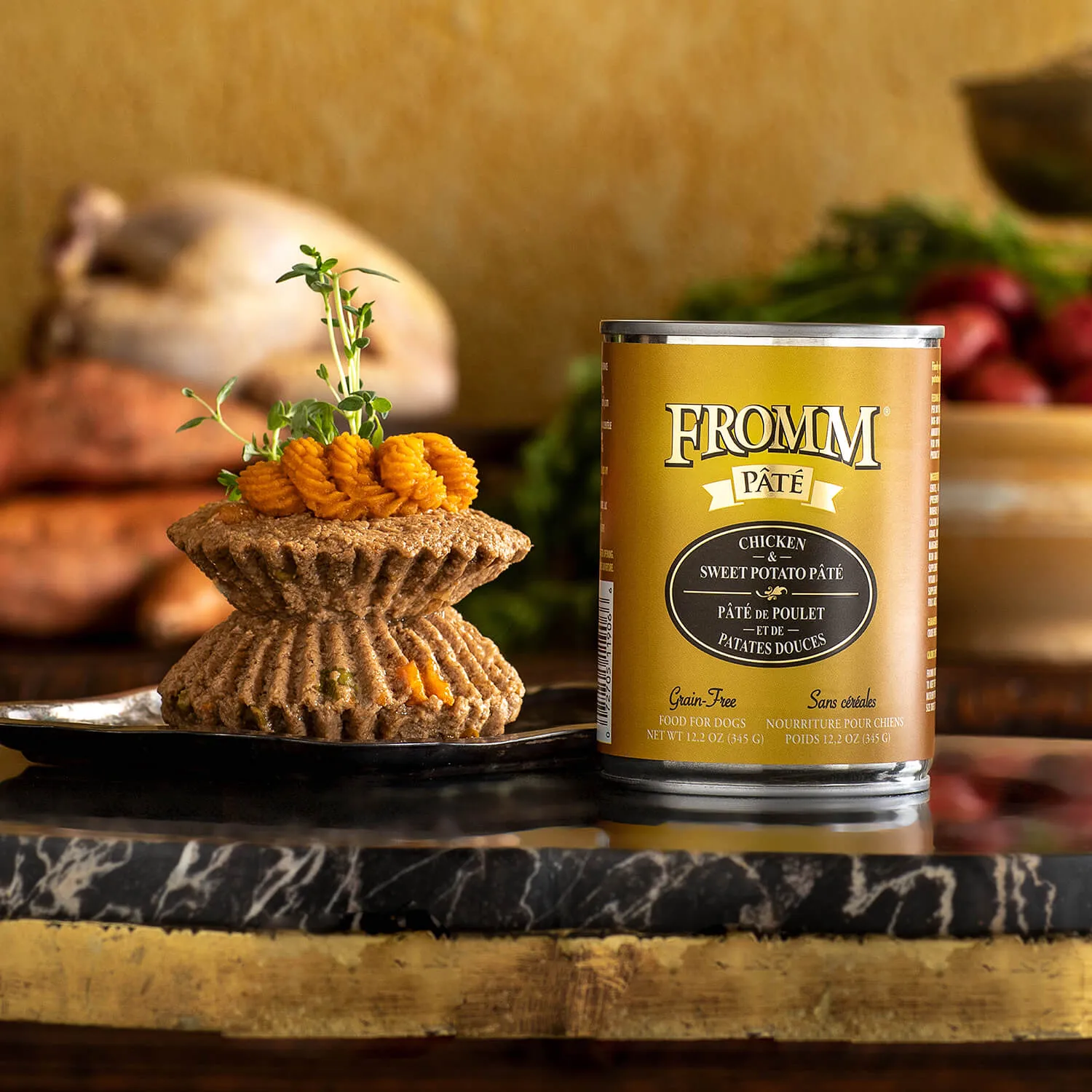 Fromm GF Pate' Chicken & Sweet Potato Pate' Dog Wet Food
