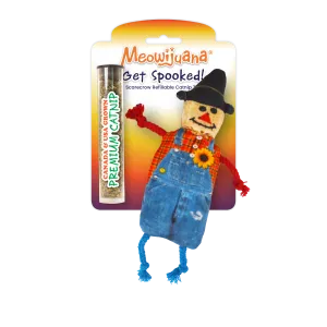 Get Spooked Scarecrow Refillable Cat Toy