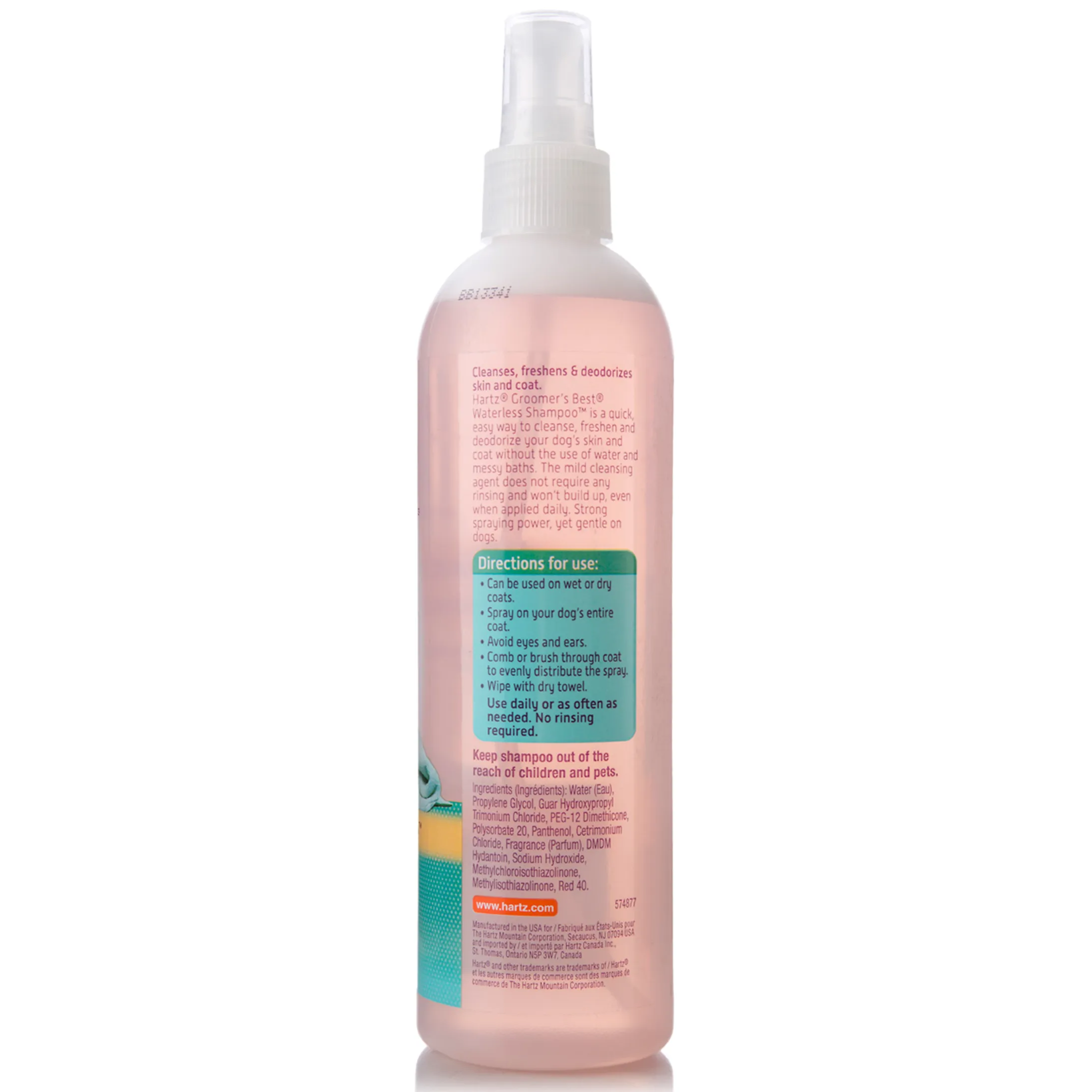 Hartz® GROOMER’S BEST® Waterless™ Shampoo for Dogs
