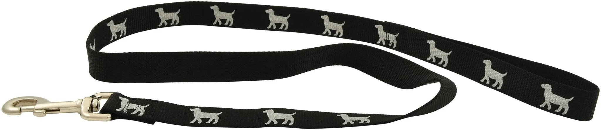 Jeffers Reflective Hound Series Nylon Dog Leash, 1" x 4'