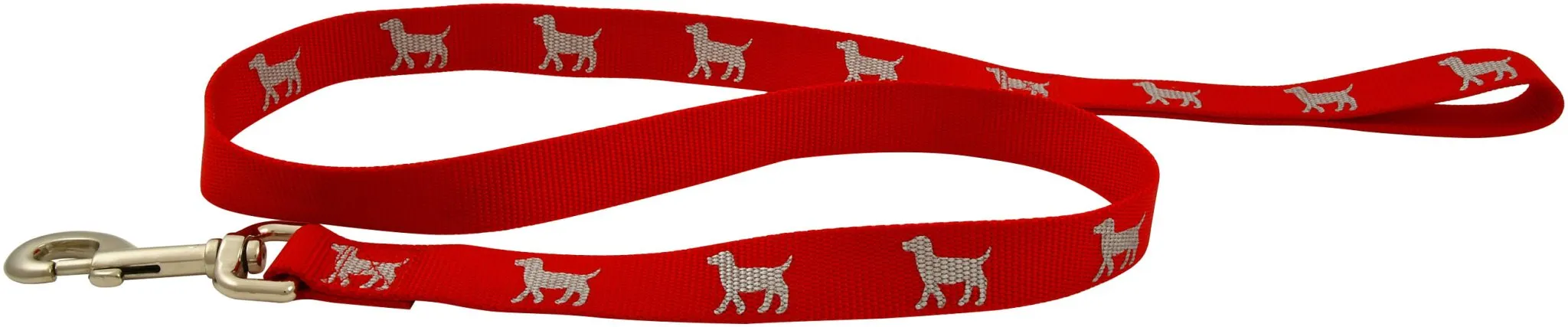 Jeffers Reflective Hound Series Nylon Dog Leash, 1" x 4'