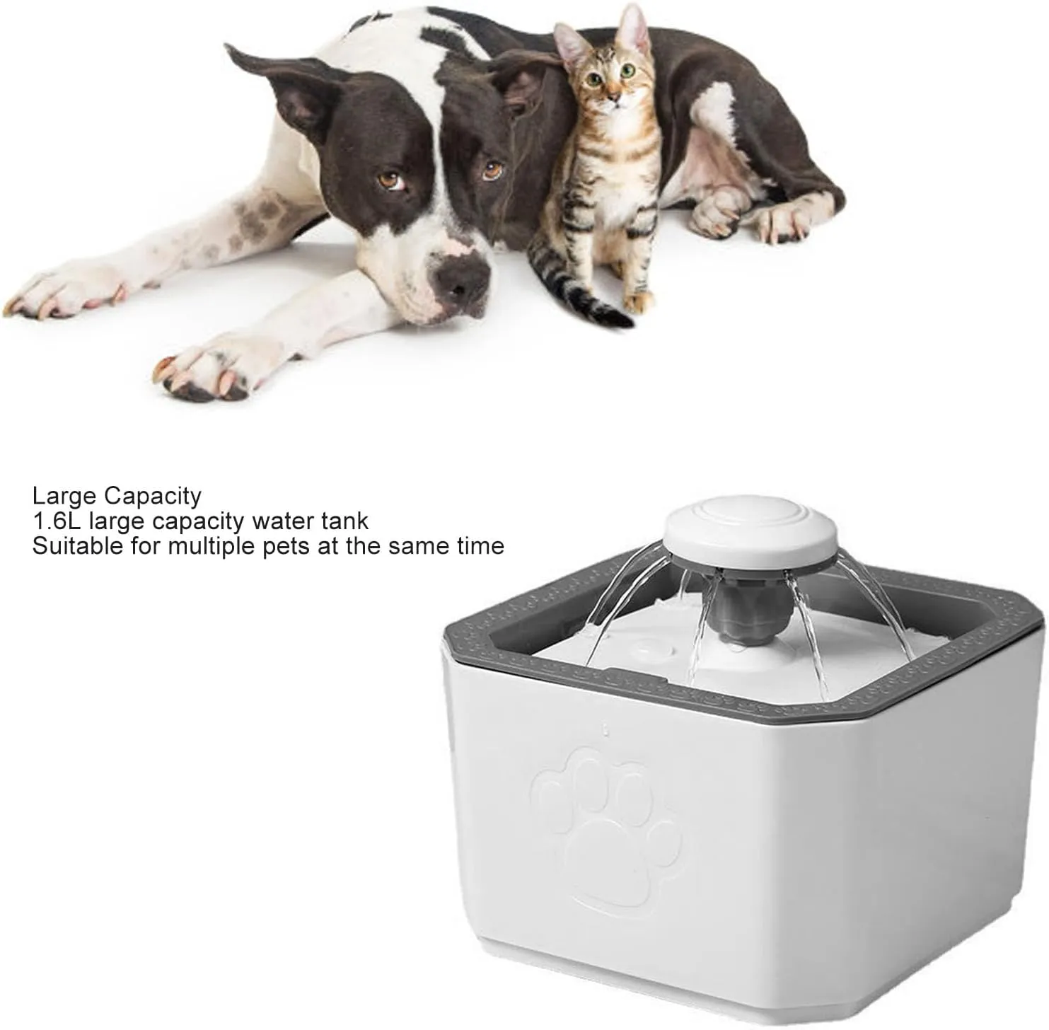 Modern Automatic Pet Drinking Fountain With High Capacity Bl-64