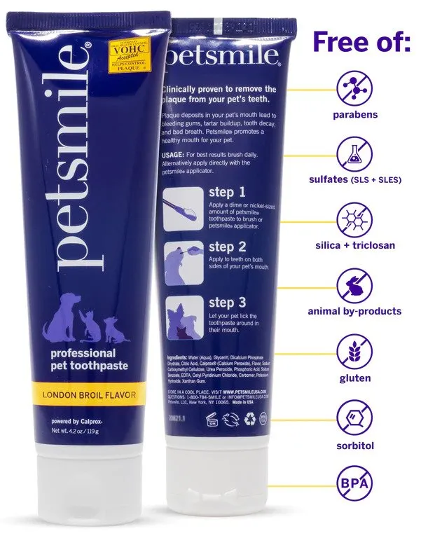 Natural London Broil Dog & Cat Toothpaste