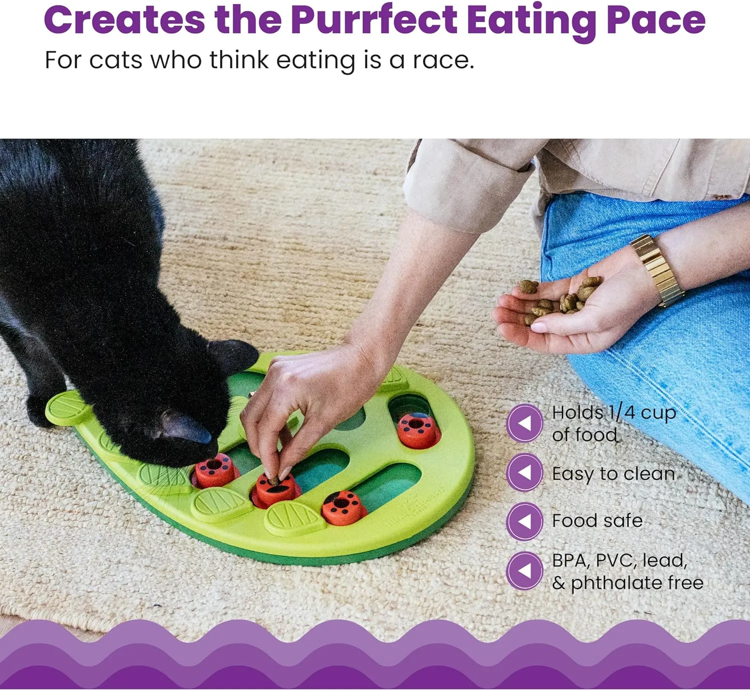 Nina Ottosson Buggin Out Puzzle & Play, Cat Toy