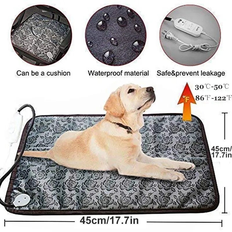 Pet Heating Pad - High/Low Temperature Control