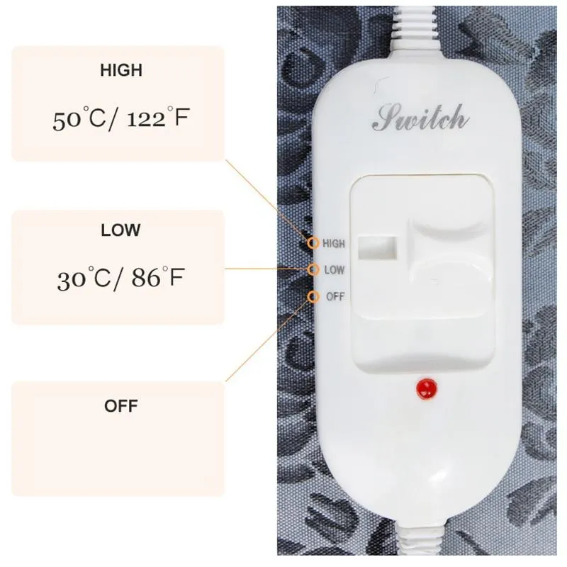 Pet Heating Pad - High/Low Temperature Control