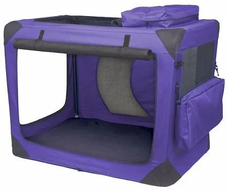 Portable Soft Pet Crate for Cats and Dogs - Generation II Deluxe Portable Soft Crate