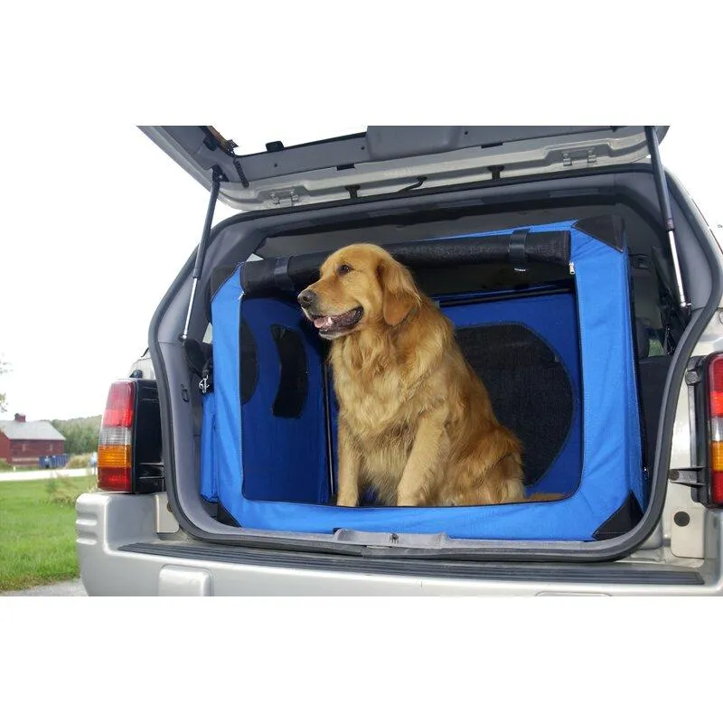 Portable Soft Pet Crate for Cats and Dogs - Generation II Deluxe Portable Soft Crate