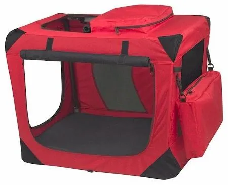 Portable Soft Pet Crate for Cats and Dogs - Generation II Deluxe Portable Soft Crate