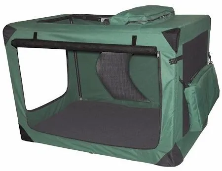 Portable Soft Pet Crate for Cats and Dogs - Generation II Deluxe Portable Soft Crate