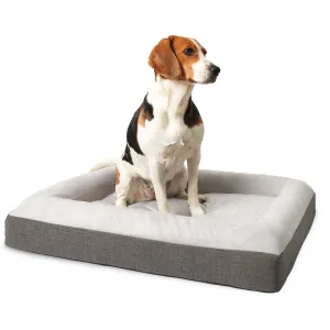 Premium Orthopaedic Memory Foam Dog Bed - Waterproof, Washable, Deluxe Finish
