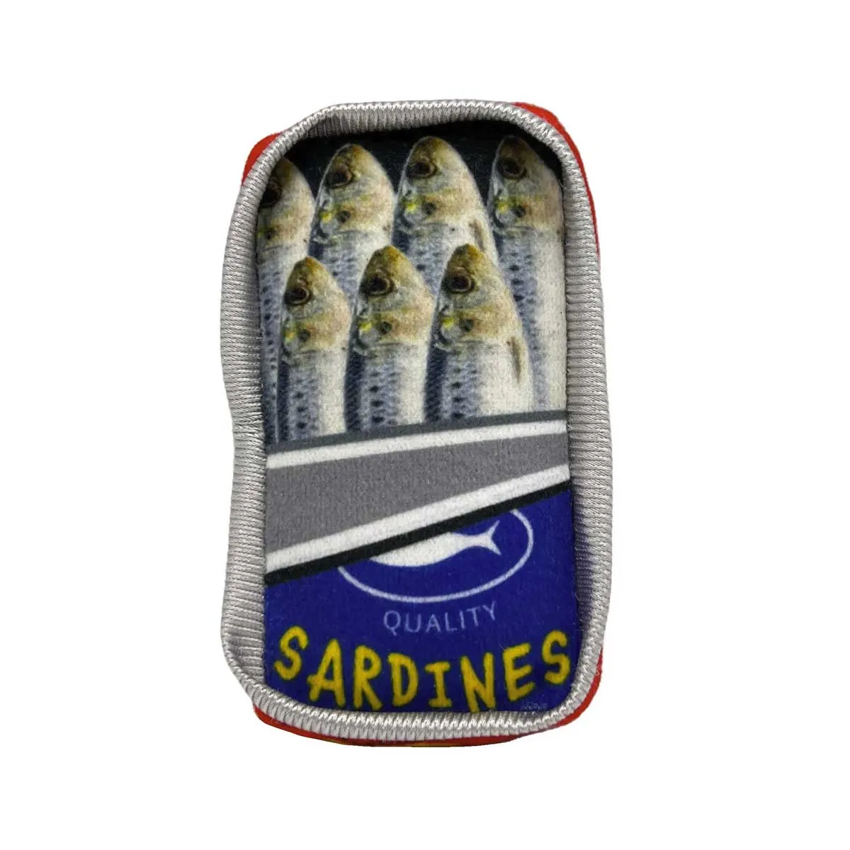 Sardine Tin Plush Catnip Toy